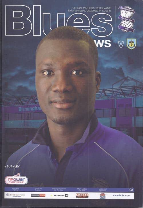 Birmingham City FC v Burnley FC